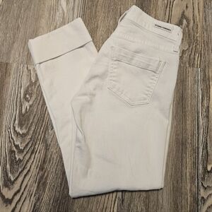 Citizens Of Humanity White Cropped Jeans